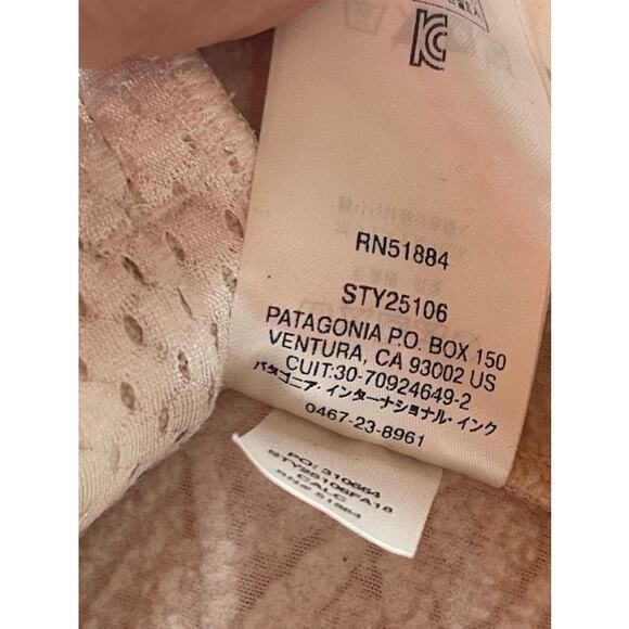 Patagonia Worn Wear W's Diamond Capra Hoody Calcium Sz M - Picture 6 of 8